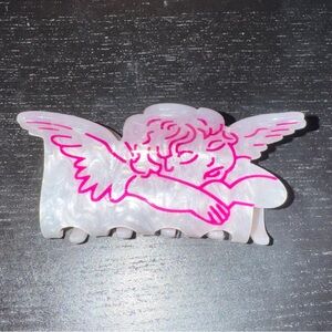 cherub angel claw clip